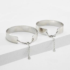 ALDO - Adarellan Silver Bangle/Ankle Bracelets